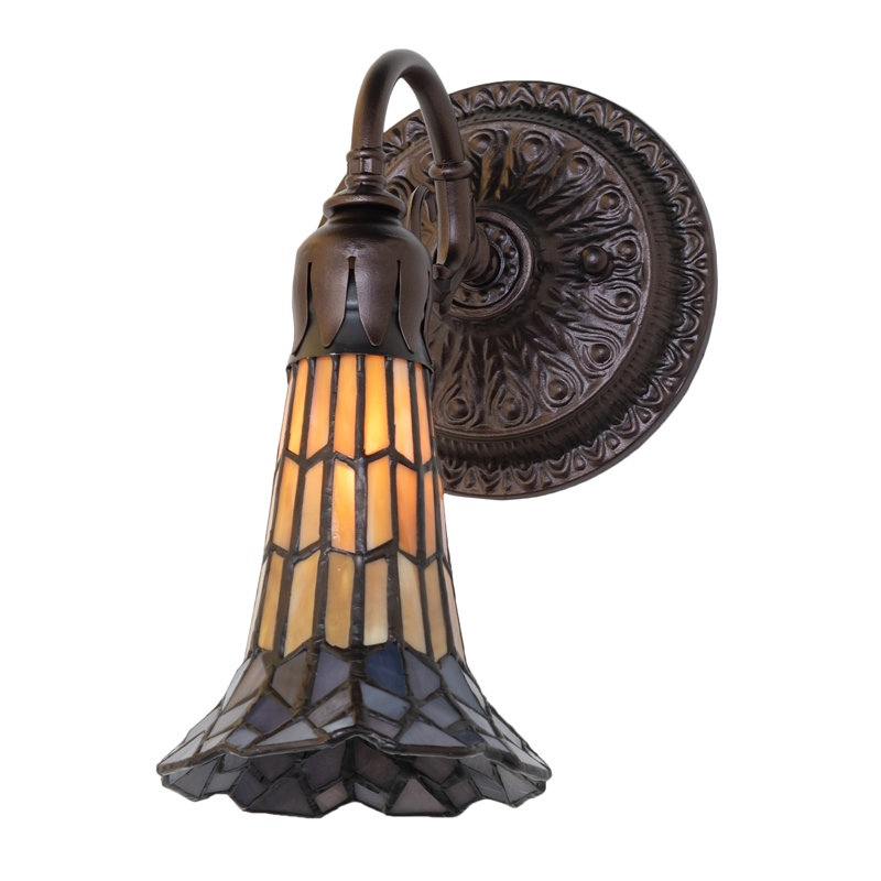 Anelly 1 - Light Armed Sconce, Yellow/Gray