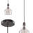 Bell Shaped Glass Pendant Light-789922706