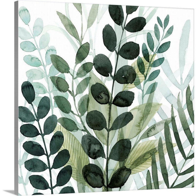 «Forest Forage IV», art mural sur toile, Toile tendue, H 36 po x l 36 po