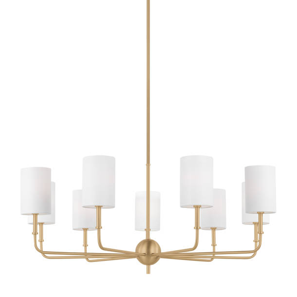 Visual Comfort Studio Six Light Linear Chandelier & Reviews | Perigold