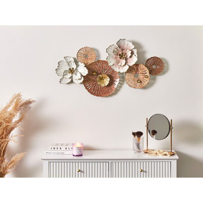 Handmade Plants & Flowers Wall Decor on Iron