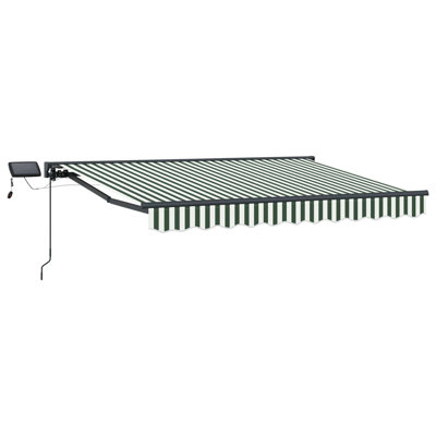 VidaXL Polyester Cover Retractable Patio Awning