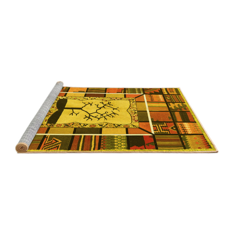 Performance Patchwork Indoor Rug, Square 8'