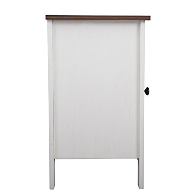 Table de chevet blanche Rollison
