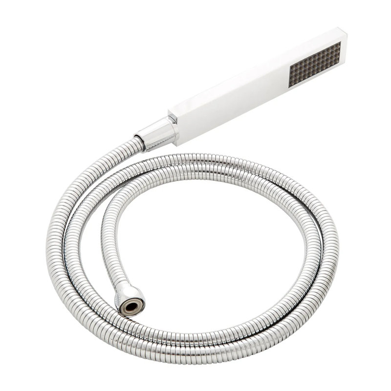 Signature Hardware Hibiscus Hand Shower and Hose, Chrome