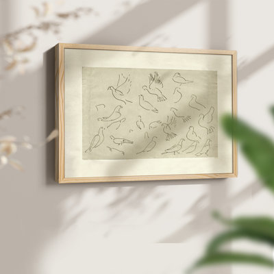 Croquis rétro - LV - reproduction encadrée