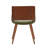 Seagraves Faux Leather Mid-Century Dining Chair-91812320