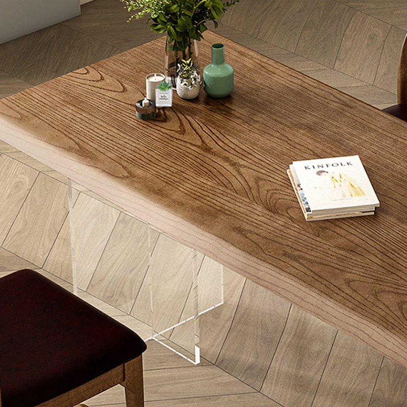 Table de salle à manger Mairenn, Brun, L 31,49 po x L 78,74 po