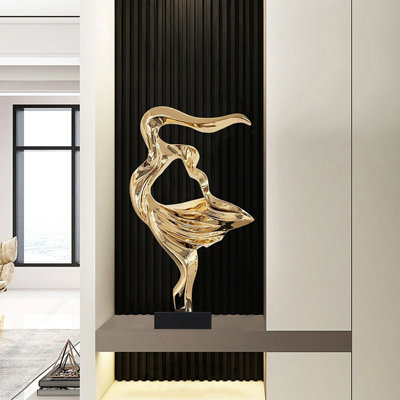 Élément de décoration moderne minimaliste en résine