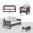 Nazime Wicker 5 - Person Patio Conversation Set with Cushions-123686993-87655116