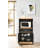 Aishia 43.3'' H x 22.4'' W Kitchen Cart with Wheels-1287396920