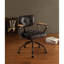 Chaise de bureau Hallie pour bureau personnel