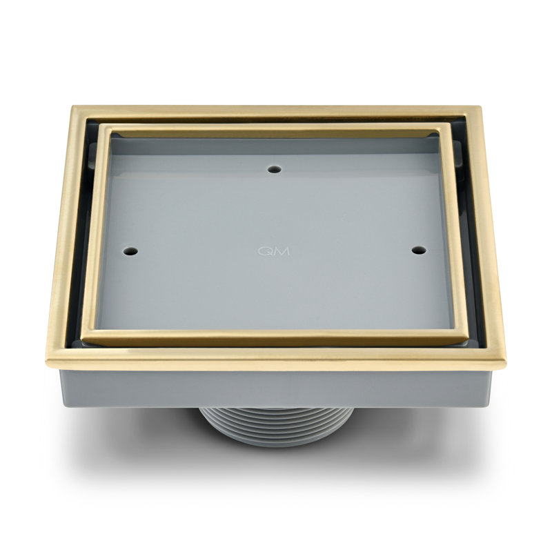 6'' W Tile-In, Satin Gold