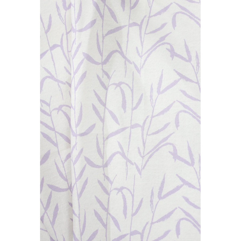 Botanic Square Pillow Cover & Insert, Hazy Lilac Floral, 22"H x 22"W