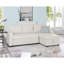 Canapé-lit modulaire en L en velours Fanechka-383222805