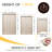 Baking Sheet Pan Set, Cookie Sheets For Oven, Nonstick Half/Quarter/Jelly Roll Pans With Diamond Texture Pattern, Heavy Duty Cookie Tray