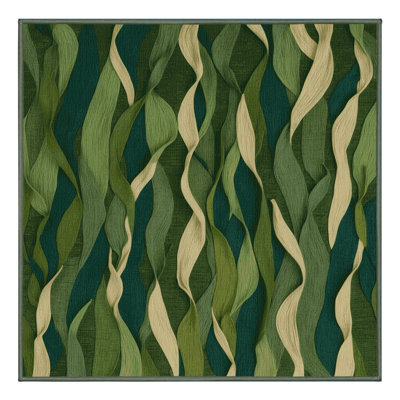 Machine Washable Nature Green Area Rug