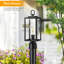 Lanterne d'extérieur 17 "H Dusk to Dawn