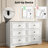Valera 6 Drawer 47.2" W Double Dresser -114309306
