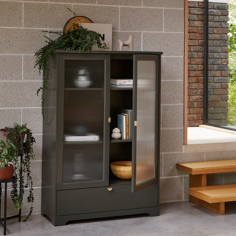 Kitchen Cabinet Set, Green