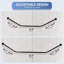 43.7cm L-Shaped Wall Shower Curtain Pole