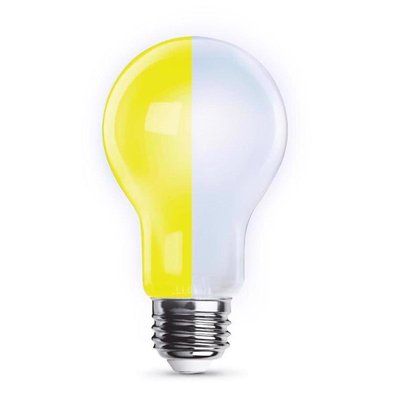 Ampoule DEL Feit A19 E26 (moyenne) jaune, 60 watts, équivalente à 1 paquet