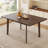 60" Rustic Farmhouse Dining Table-1909965596