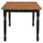 Hayward Walnut And Black Dining Table