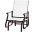Fauteuil oscillant d'extérieur Outsunny (excluant la table)