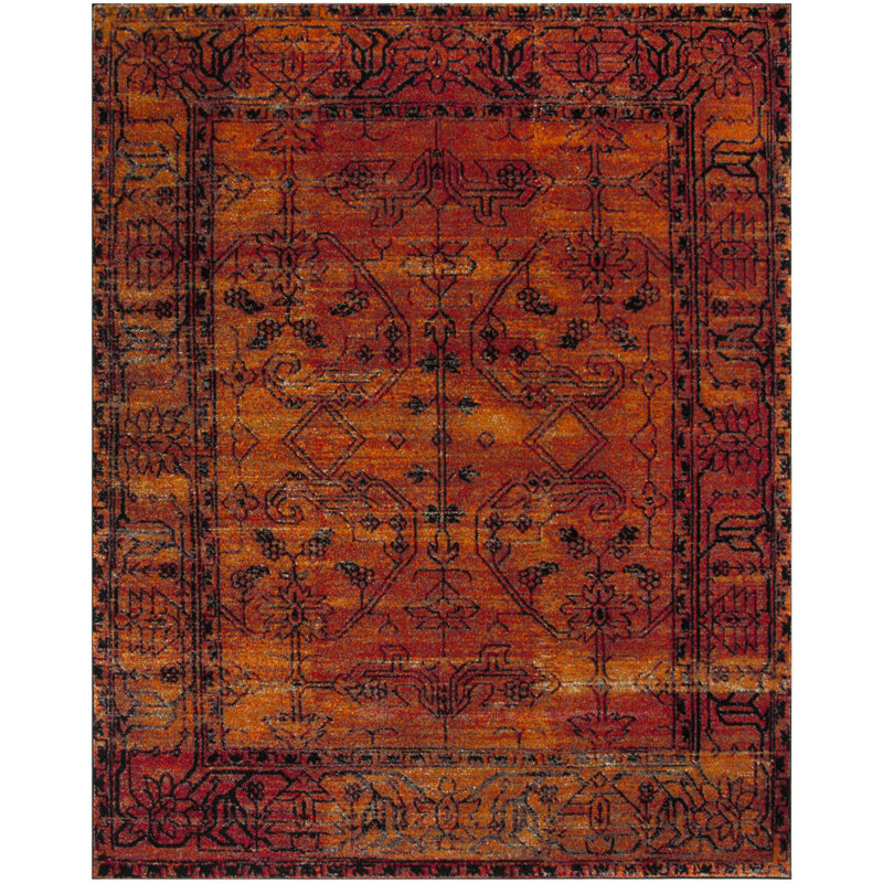 Tapis oriental orange Scheinuk, Rectangle 11 pi x 15 pi