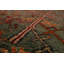 Tapis marocain antique en laine noué à la main 5 pi 3 po x 10 pi 2 po Celadon