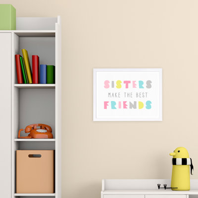 « best friend soeurs brillante », art textuel encadré