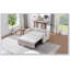 55.9" Convertible Sofa Bed Loveseat Sofa with Three USB Ports, Two Side Pockets-119696893