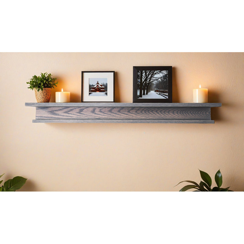 Tablettes 3 pièces Rayne, H 4,75 po x l 47 po x P 4 po