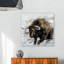 Gold Bull - peinture sur toile tendue-1956068296
