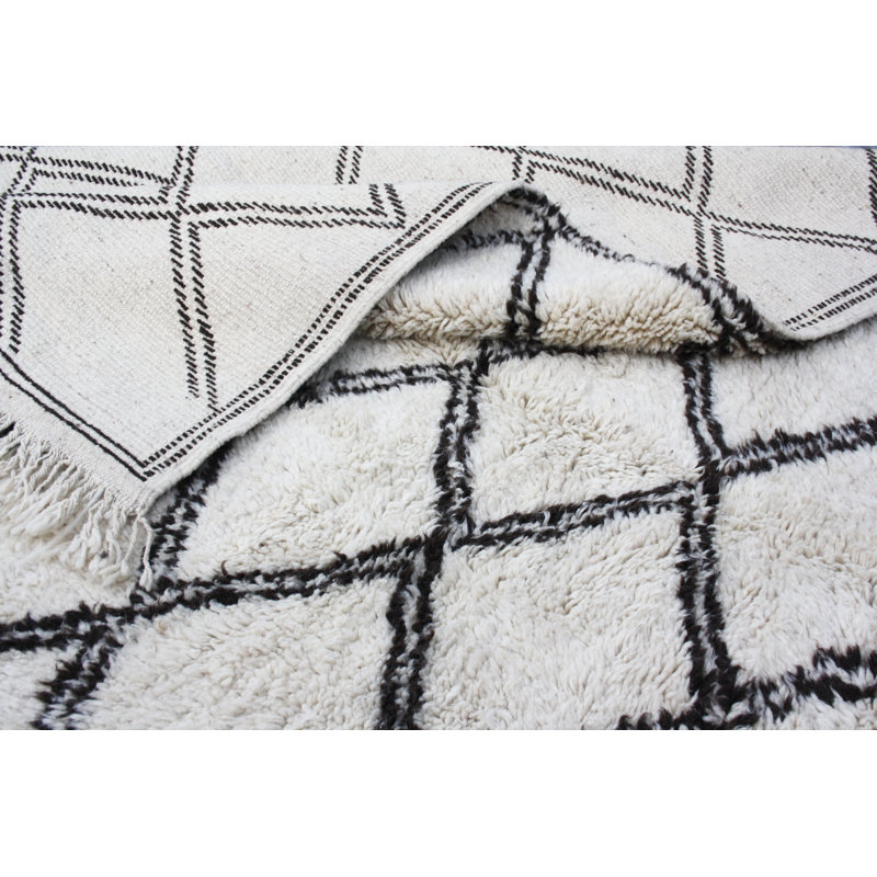 One-of-a-Kind Rectangle 6'8'' X 9'6" Hand Loomed Area Rug