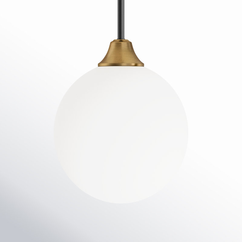 Hallas 1-Light Single Globe Pendant