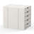 File Cabinet Shelf Organizing Box Settrays 5 Drawers Closed-1418293207