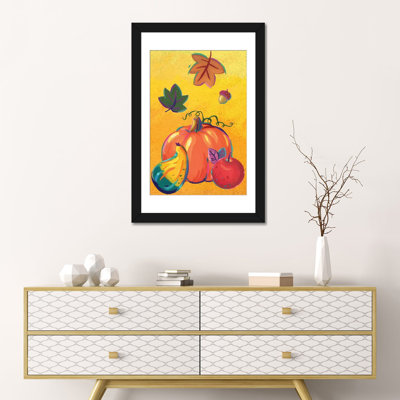 Graphic Cornucopia I - Wall Art Print - Framed Fine Art Paper