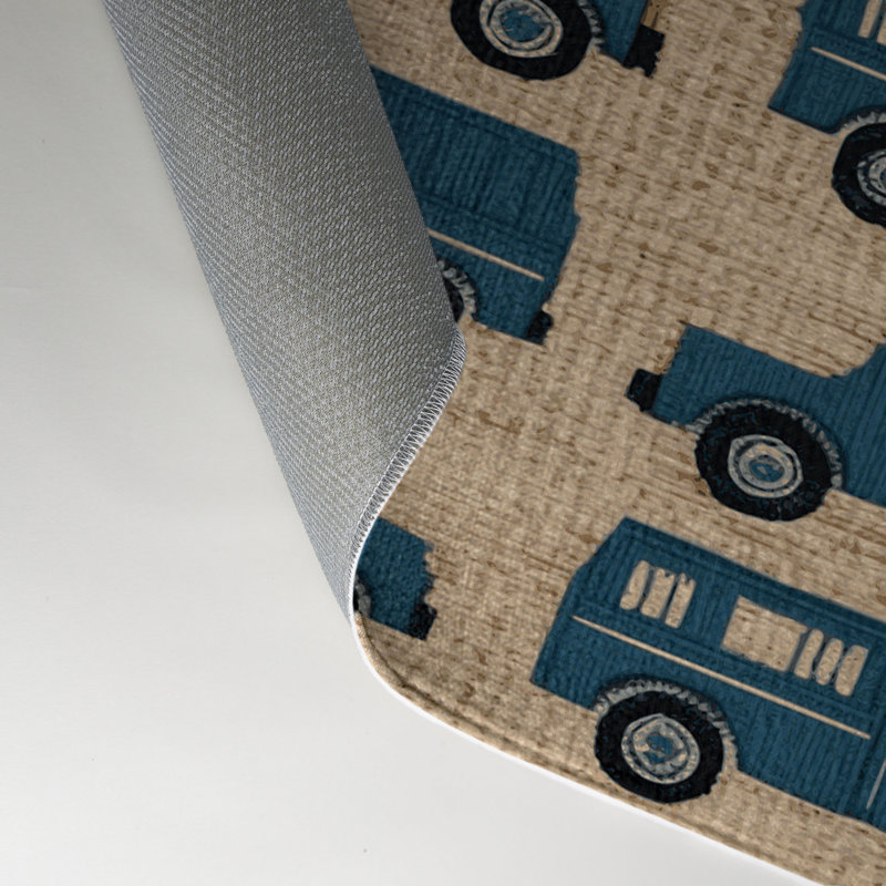 Tapis intérieur et extérieur brun Transport, Rectangle 9 pi x 12 pi