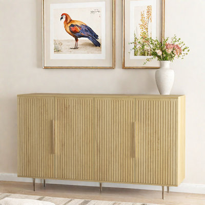 Buffet avec rangement et tablettes réglables