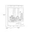 Aquarium moderne en acrylique 150-180 gallons Eco-129411391-129411392