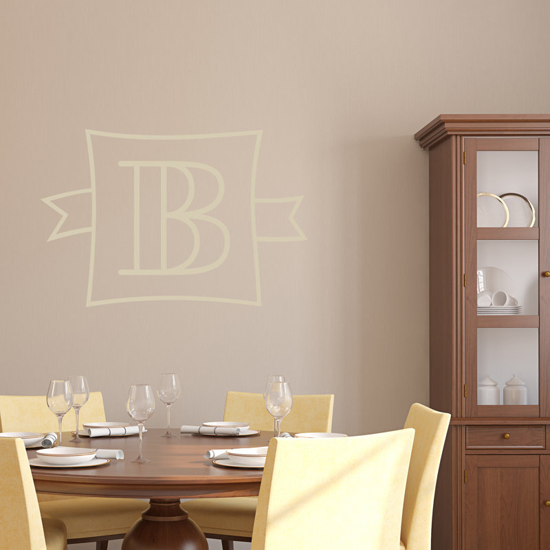 Adhésif décoratif bannière, Beige clair, Oui