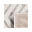 Tapis gris clair / crème Clerkin-20502911