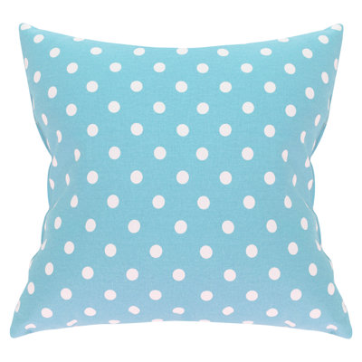 Polka Dot Polka Dots Reversible Throw Pillow