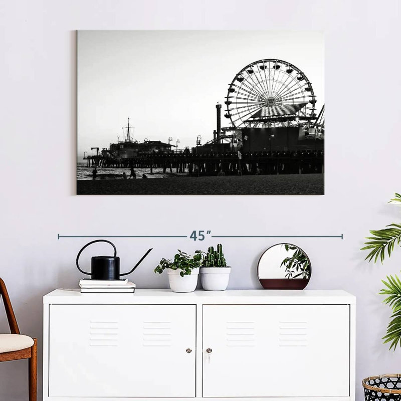 Ravi Black California - Santa Monica Pacific Park, H 26 po x l 39 po