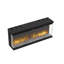 Metro Lane 101.6cm W Black Electric Fireplace with 6800 BTU
