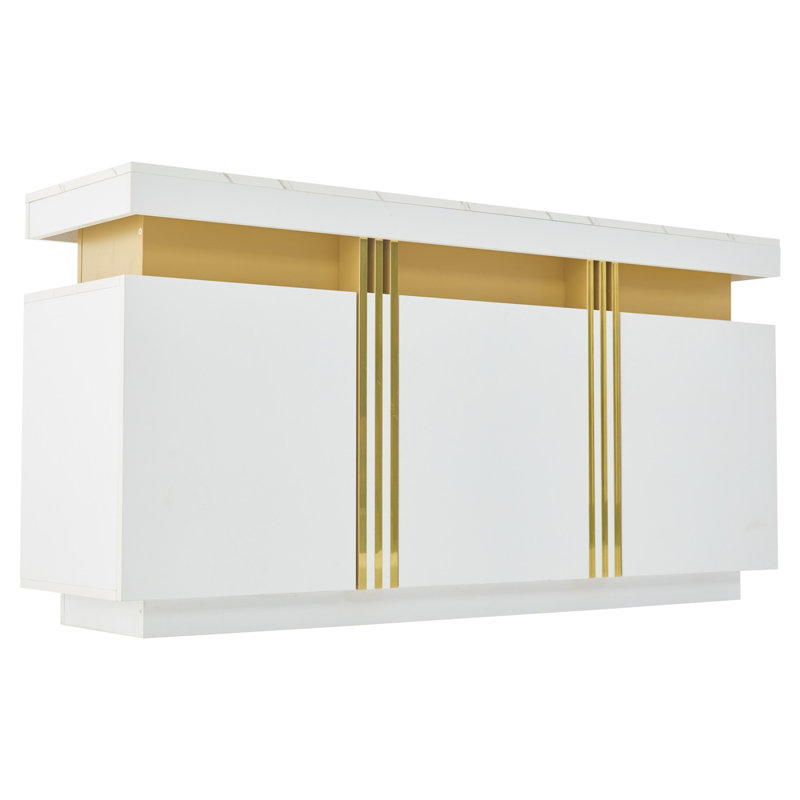 140cm Sideboard, White