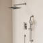  Système de douche à pression équilibrée, robinet de douche à pluie de 10 pouces avec douche à main à 3 fonctions-117466223