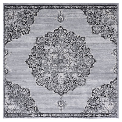 Tapis oriental gris / noir Sandstrom